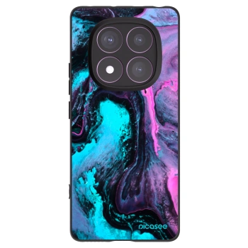 Picasee crna silikonska maskica za Xiaomi Redmi Note 14 Pro 4G - Lean 2