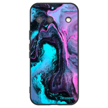 Picasee crna silikonska maskica za Google Pixel 9 - Lean 2