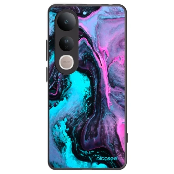 Picasee crna silikonska maskica za Vivo V50 Lite 5G - Lean 2