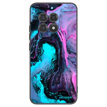 Picasee crna silikonska maskica za OnePlus 13R 5G - Lean 2