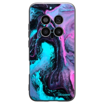 Picasee crna silikonska maskica za Honor Magic8 Pro 5G - Lean 2