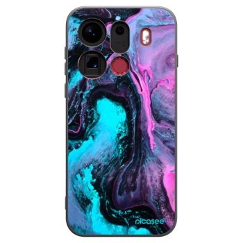 Picasee crna silikonska maskica za OPPO Find X9 Pro - Lean 2
