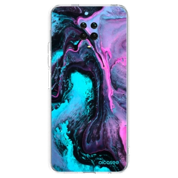 Picasee silikonska prozirna maskica za Xiaomi Redmi Note 9 Pro - Lean 2