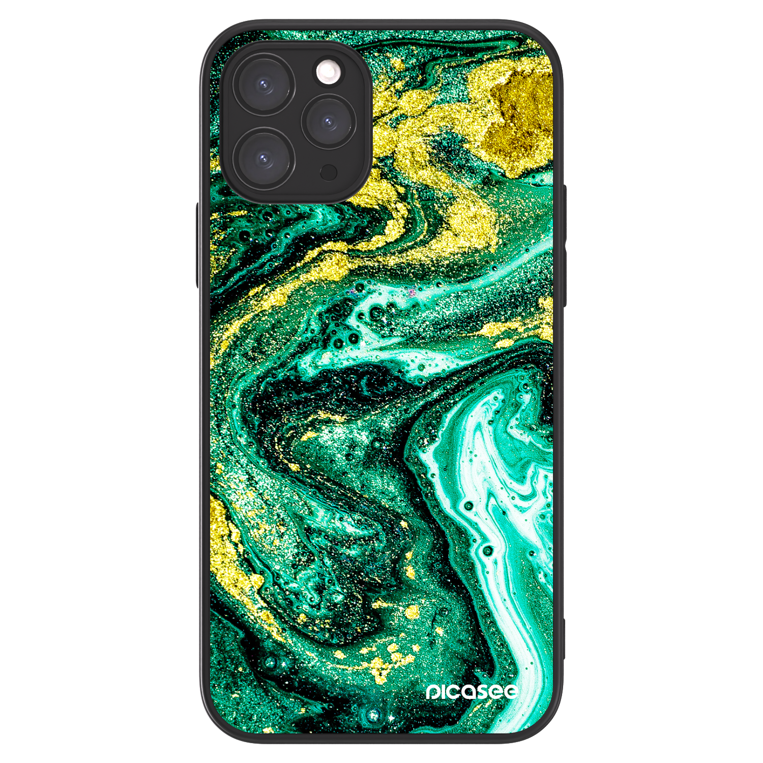 Picasee ULTIMATE CASE za Apple iPhone 11 Pro - Green Gold
