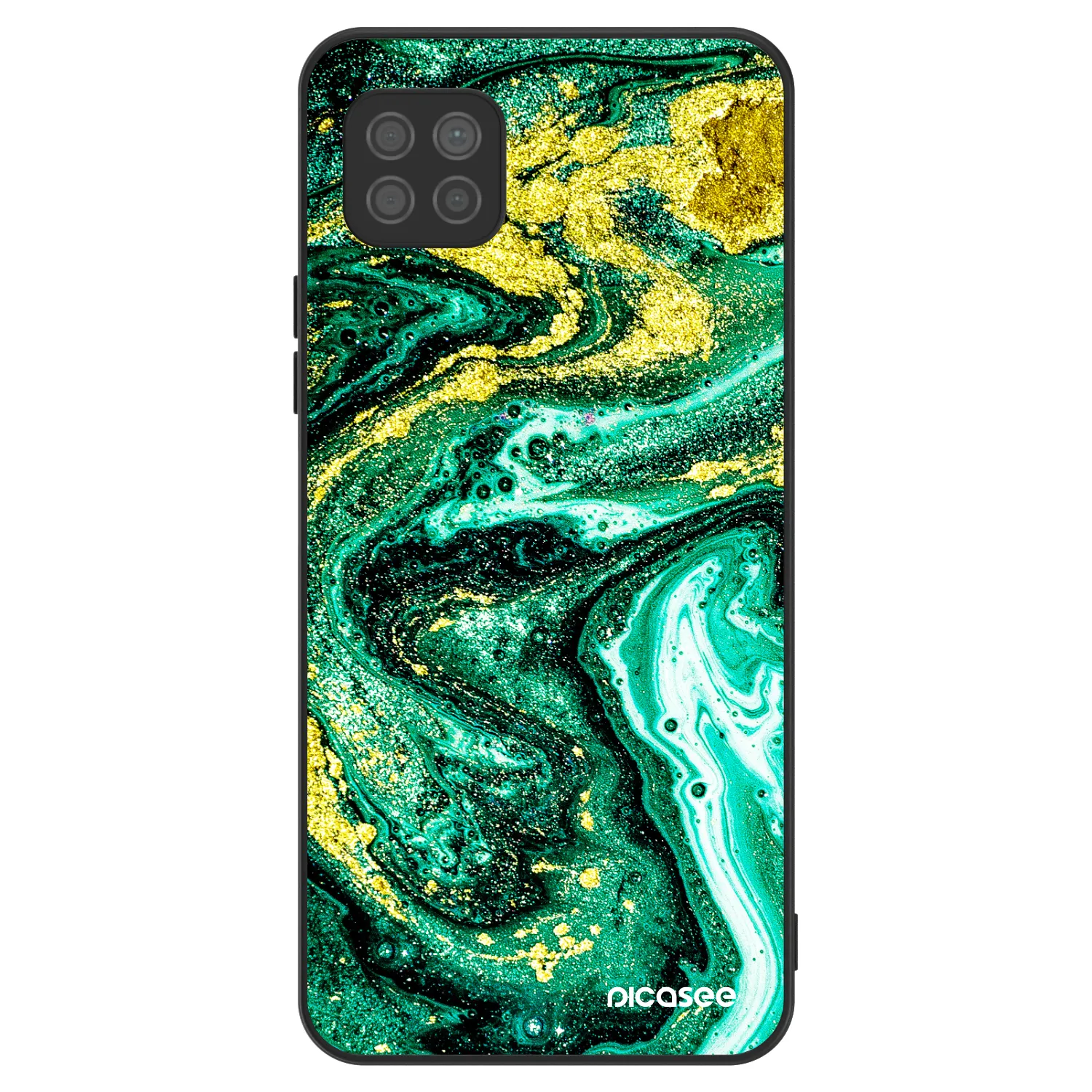 Picasee ULTIMATE CASE za Huawei P40 Lite - Green Gold