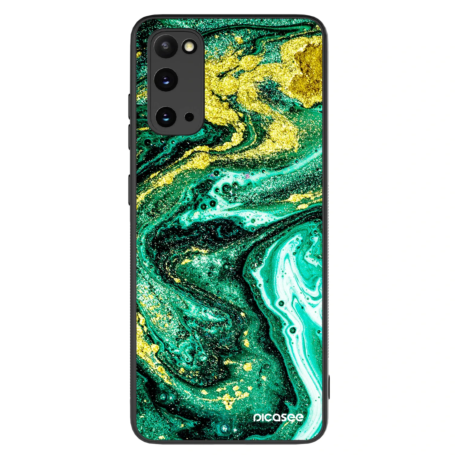 Picasee ULTIMATE CASE za Samsung Galaxy S20 G980F - Green Gold