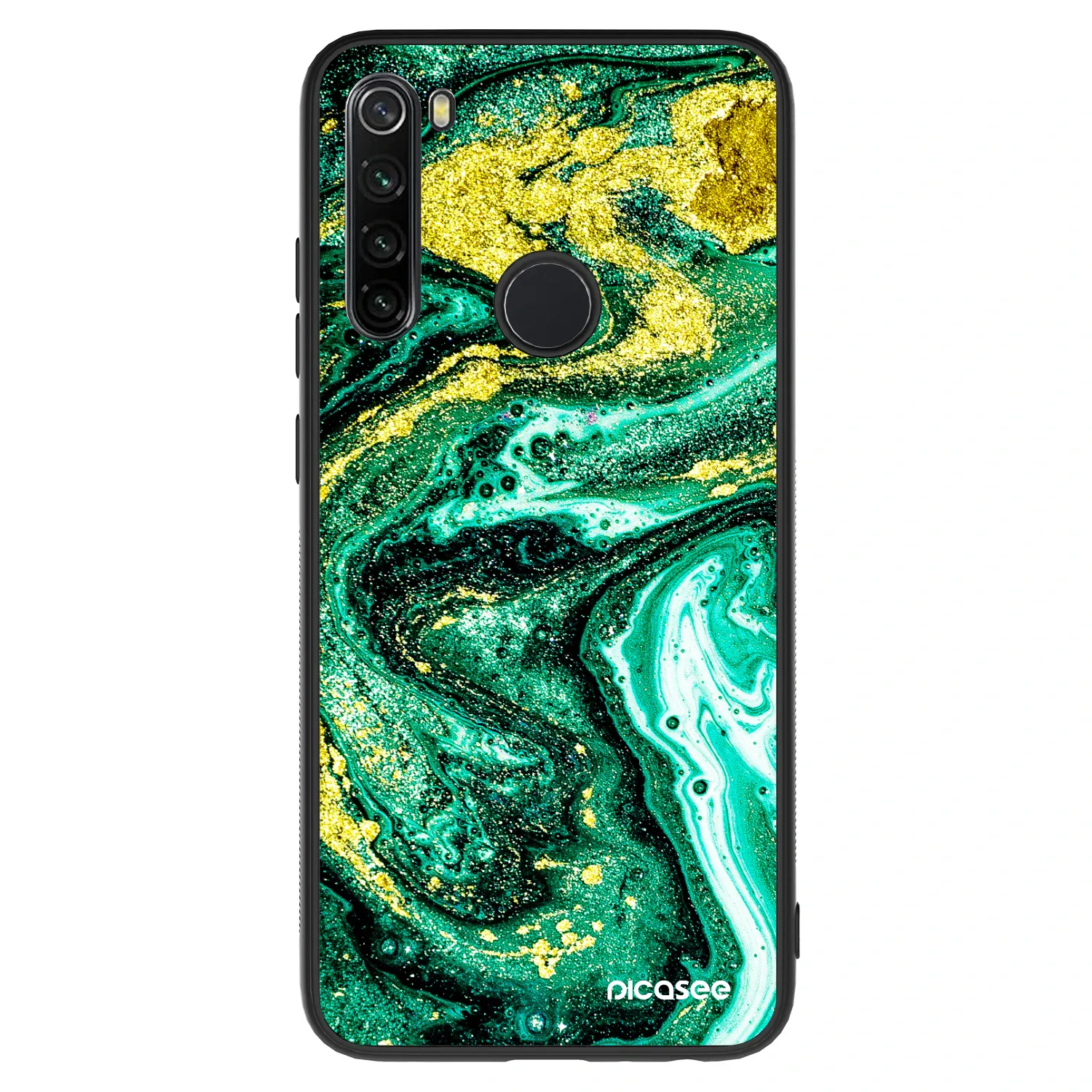 Picasee ULTIMATE CASE za Xiaomi Redmi Note 8 - Green Gold