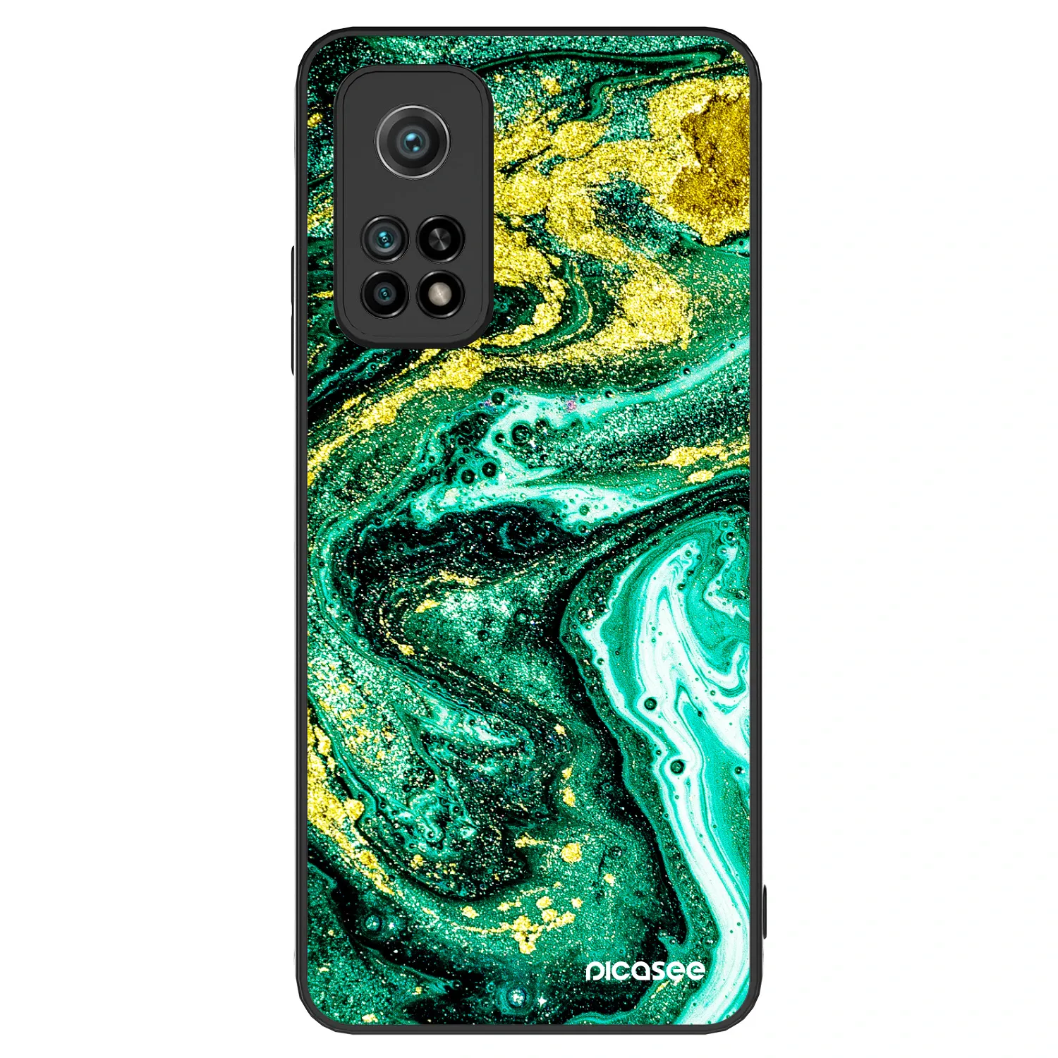 Picasee ULTIMATE CASE za Xiaomi Mi 10T Pro - Green Gold