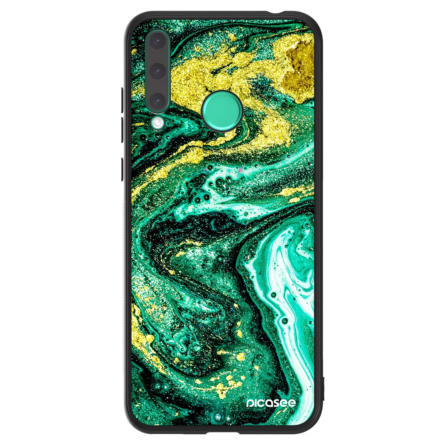 Picasee ULTIMATE CASE za Honor 20 Lite - Green Gold