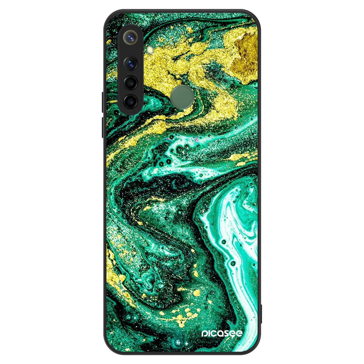 Picasee ULTIMATE CASE za Realme 6i - Green Gold