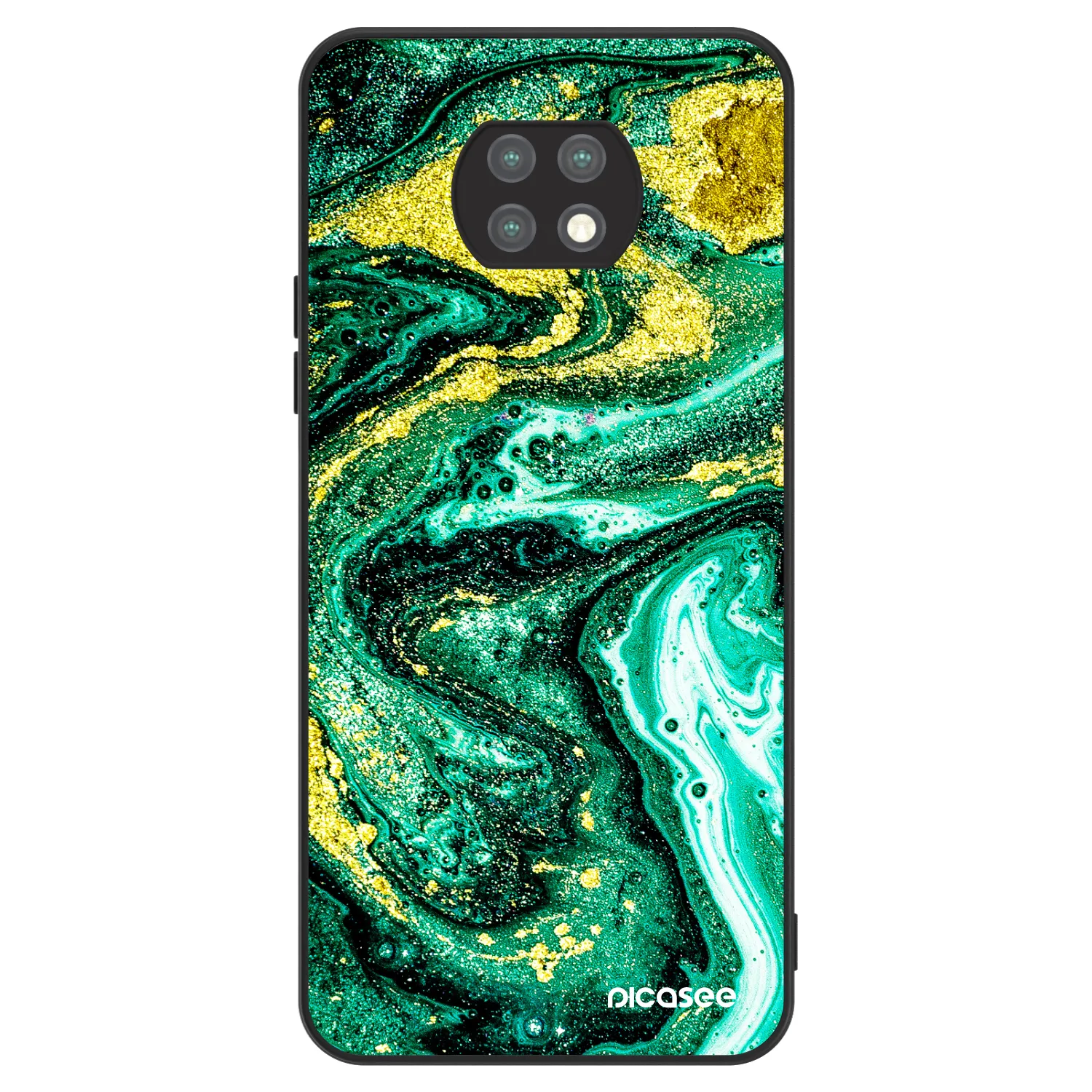 Picasee ULTIMATE CASE za Xiaomi Redmi Note 9T - Green Gold