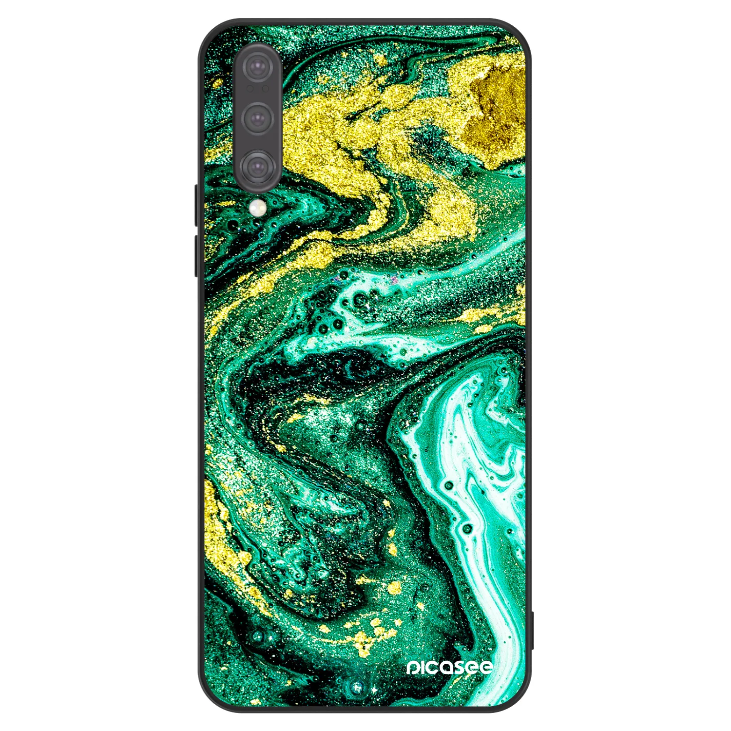 Picasee ULTIMATE CASE za Huawei P20 Pro - Green Gold