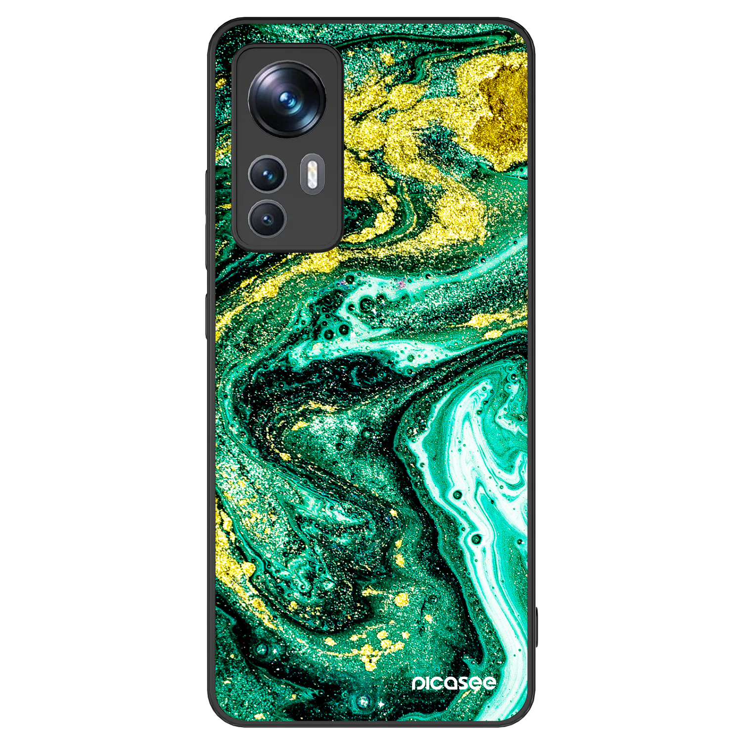 Picasee ULTIMATE CASE za Xiaomi 12T - Green Gold