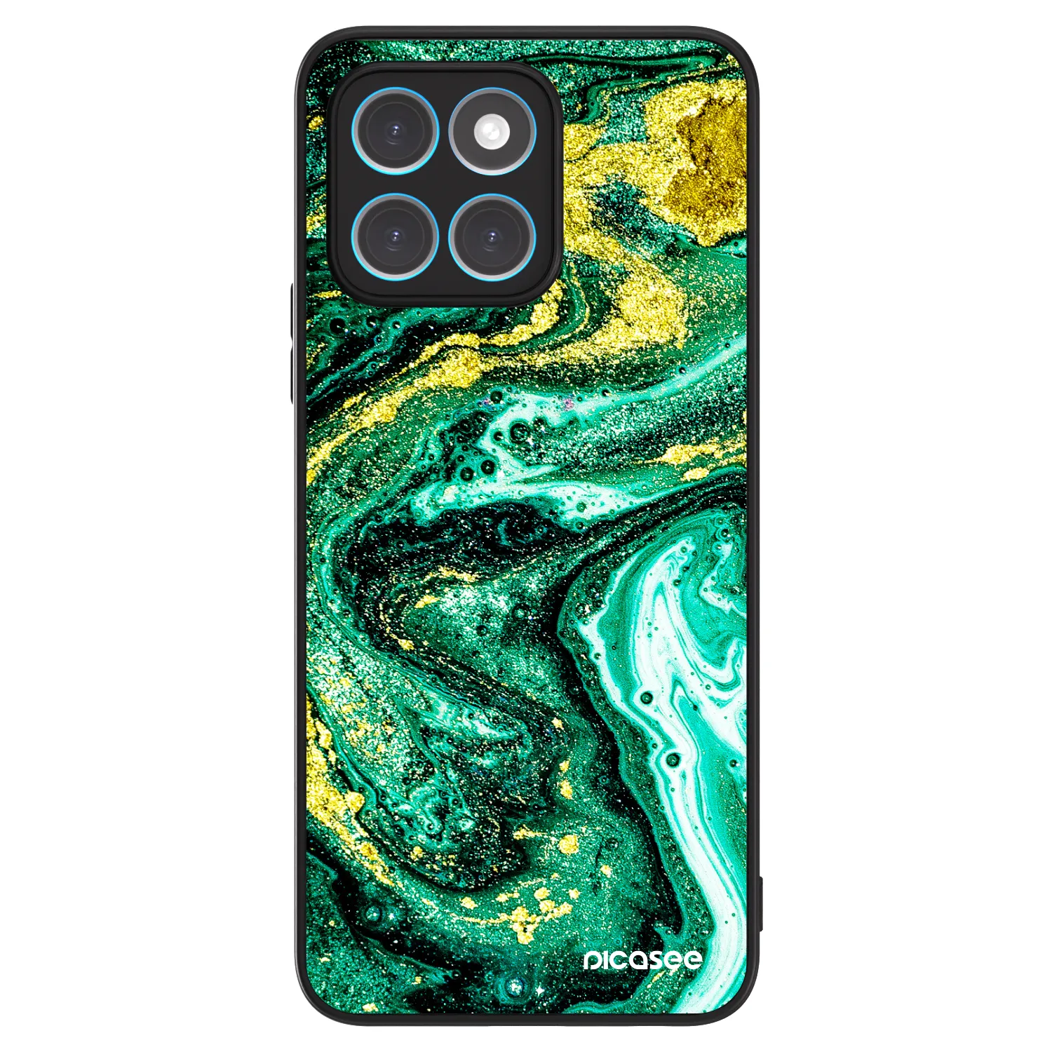 Picasee ULTIMATE CASE za Honor X8 5G - Green Gold