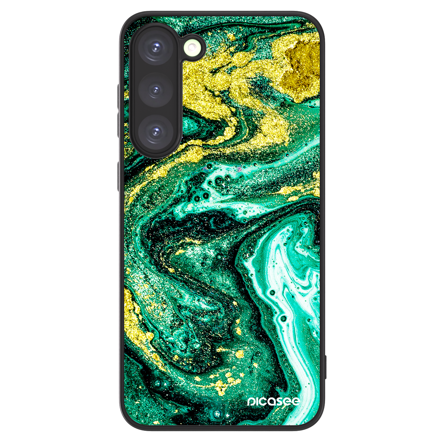 Picasee ULTIMATE CASE PowerShare za Samsung Galaxy S23+ 5G - Green Gold