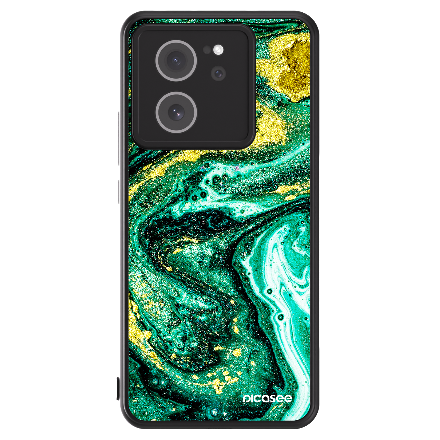 Picasee ULTIMATE CASE za Xiaomi 13T Pro - Green Gold