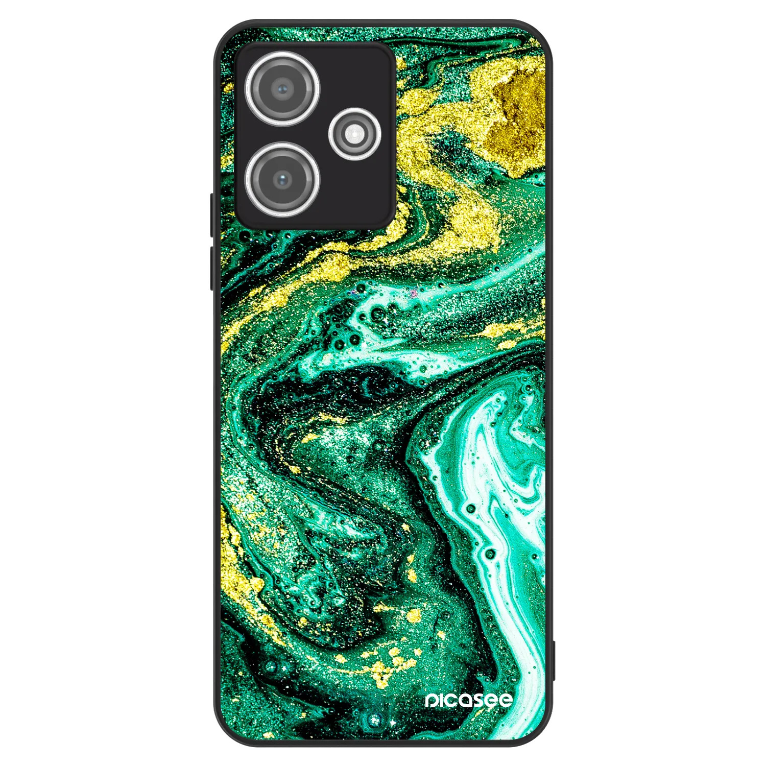Picasee ULTIMATE CASE za Xiaomi Redmi 12 5G - Green Gold
