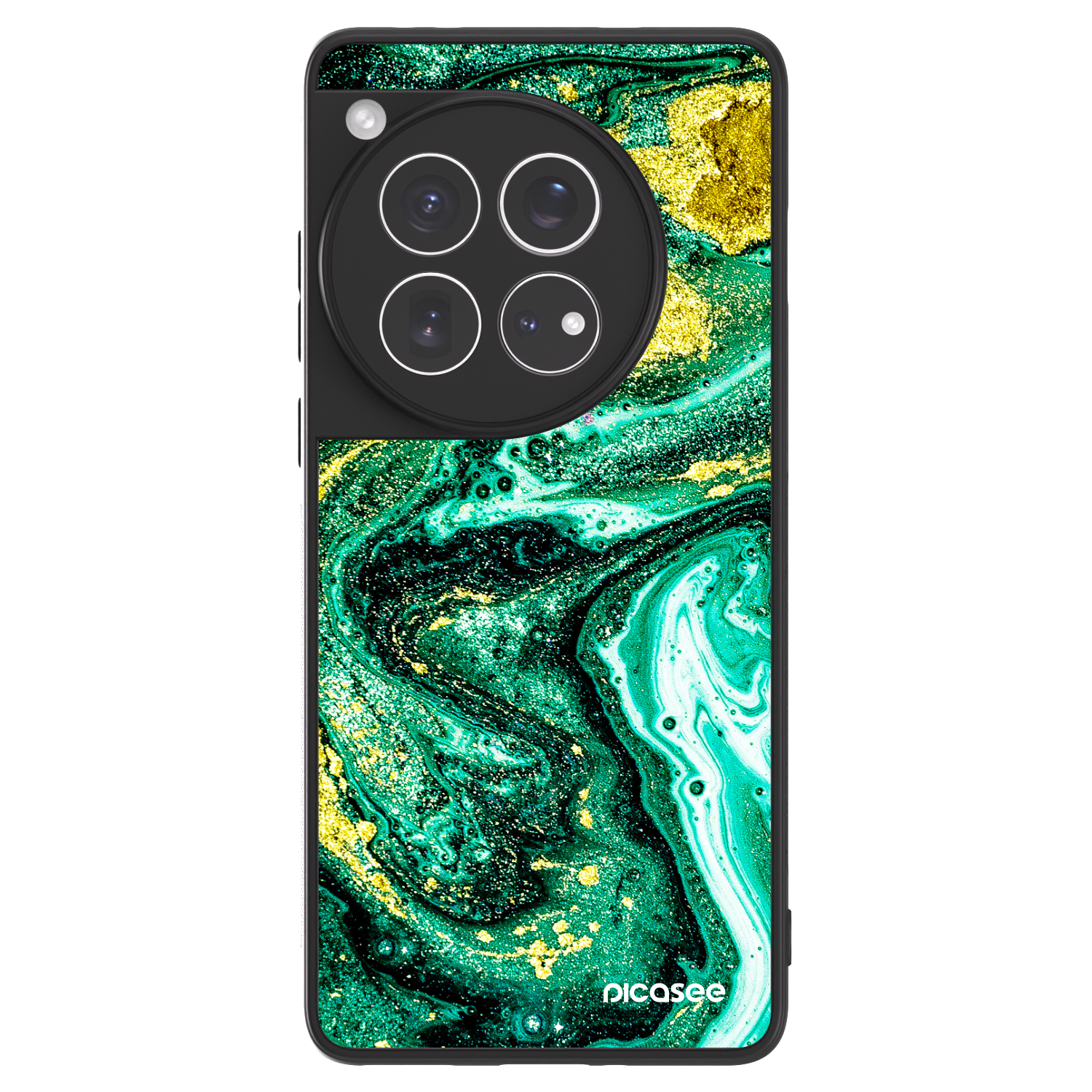 Picasee ULTIMATE CASE za OnePlus 12 5G - Green Gold