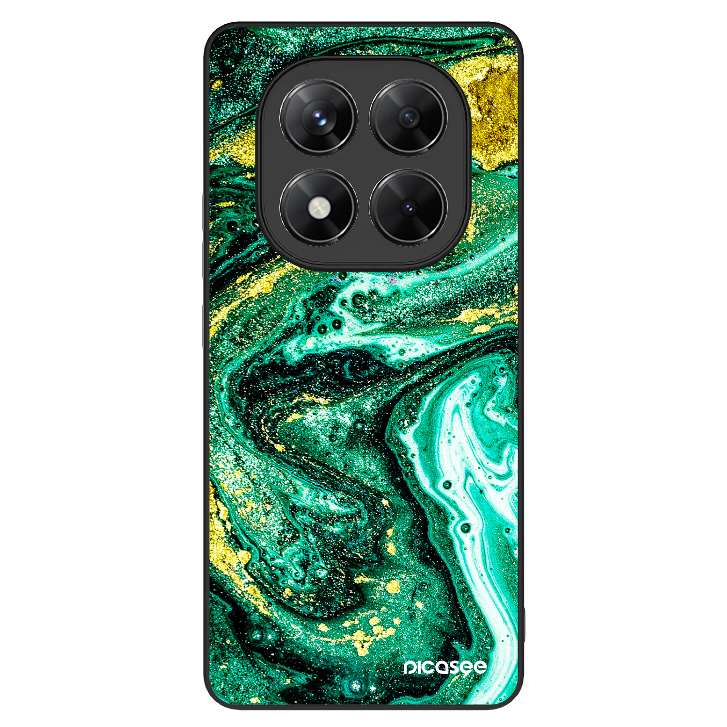 Picasee ULTIMATE CASE za Xiaomi Redmi Note 14 Pro 5G - Green Gold