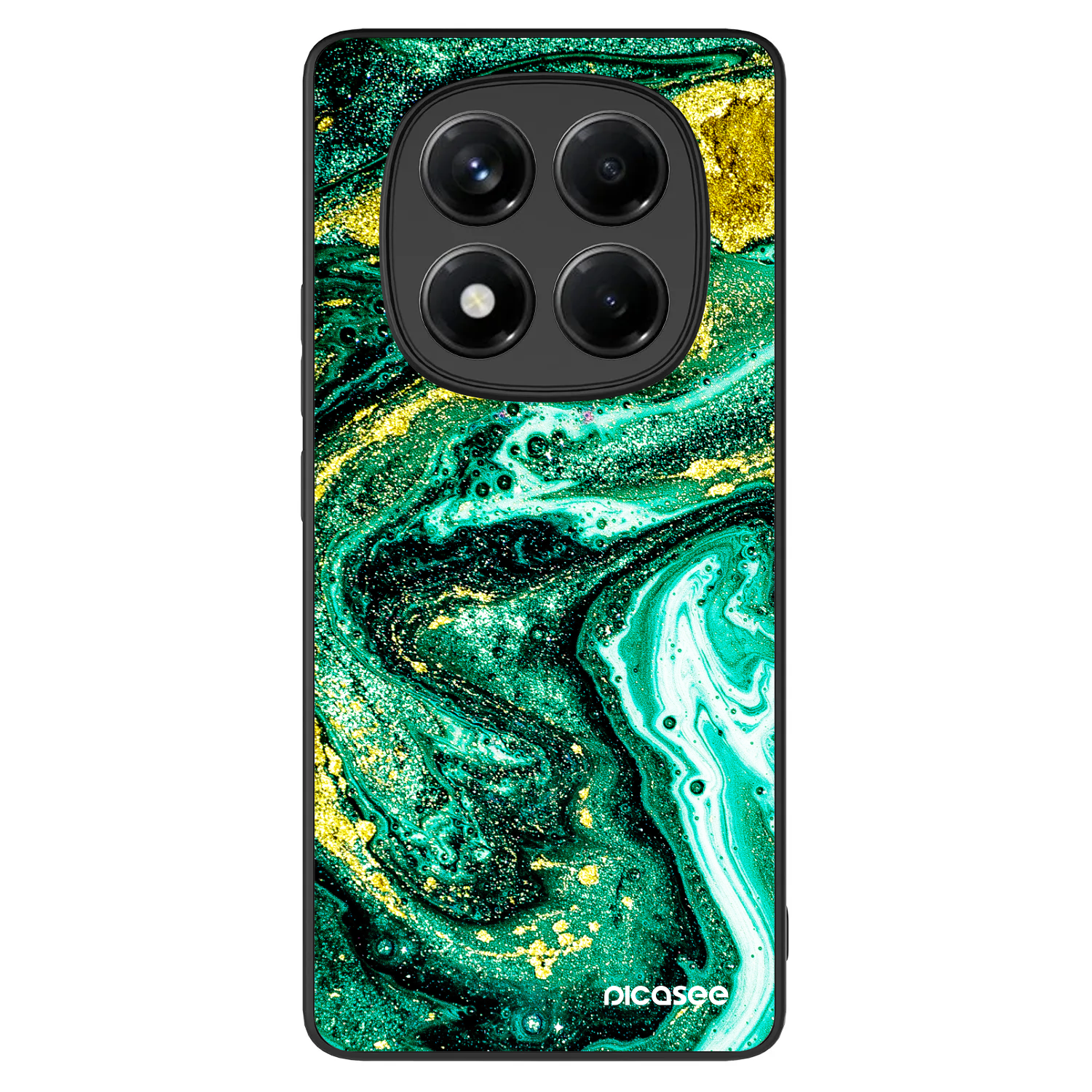 Picasee ULTIMATE CASE za Xiaomi Redmi Note 14 Pro 4G - Green Gold