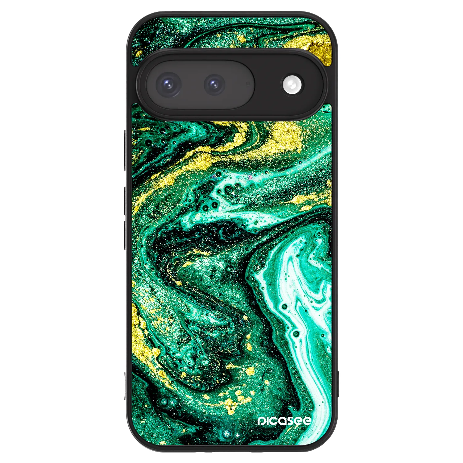 Picasee ULTIMATE CASE za Google Pixel 9 - Green Gold