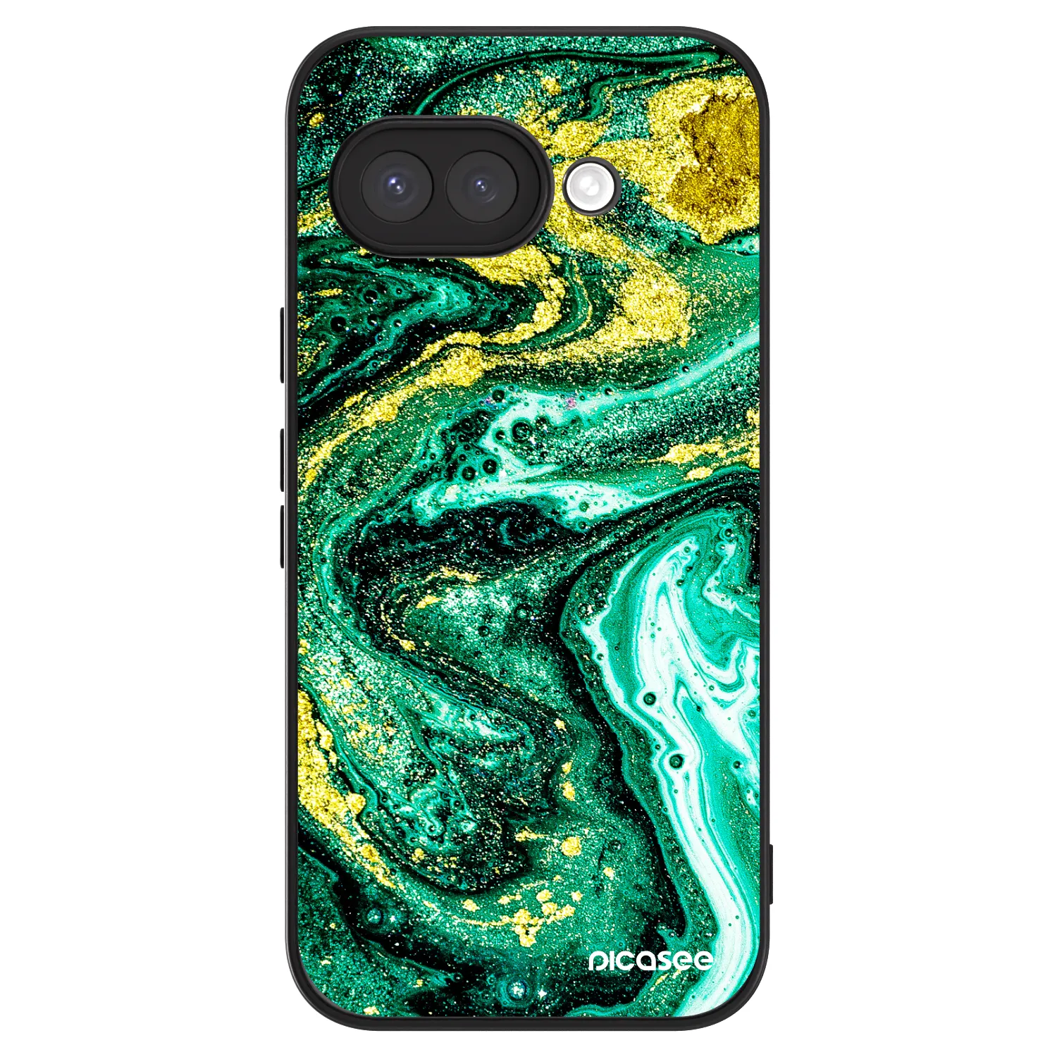 Picasee ULTIMATE CASE za Google Pixel 9a - Green Gold