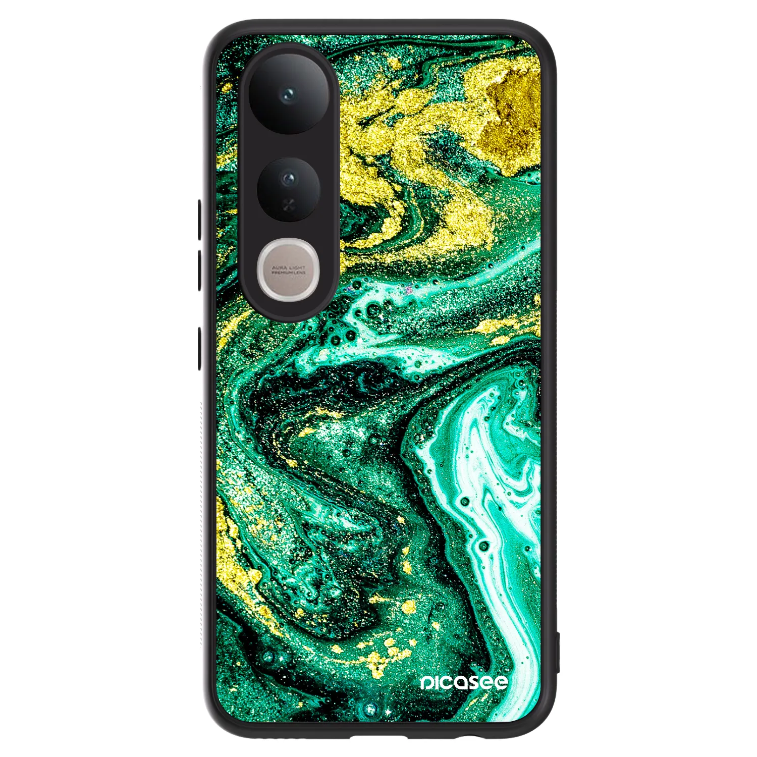 Picasee ULTIMATE CASE za Vivo V50 Lite 5G - Green Gold