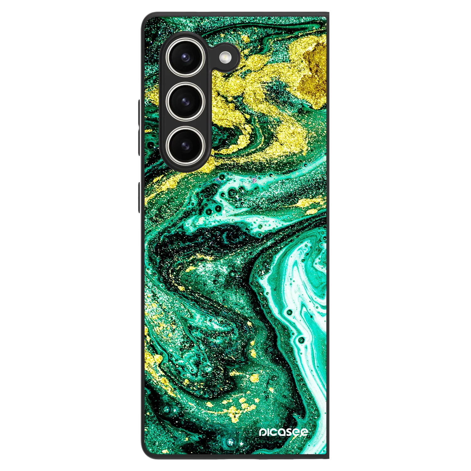 Picasee ULTIMATE CASE za Samsung Galaxy Z Fold5 5G - Green Gold