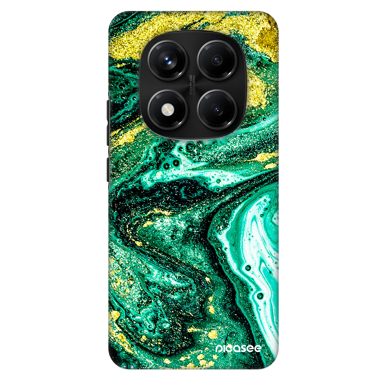 Picasee Fashion Case za Xiaomi Redmi Note 14 Pro+ 5G - Green Gold