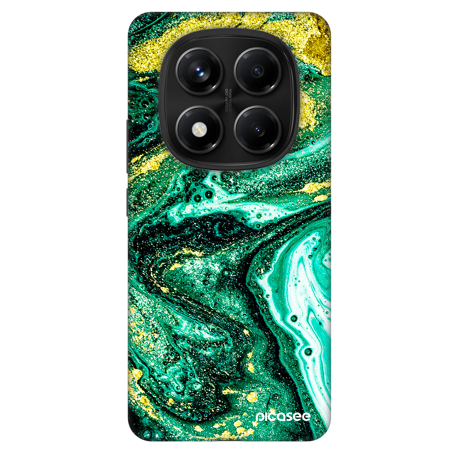 Picasee Fashion Case za Xiaomi Redmi Note 14 Pro 5G - Green Gold