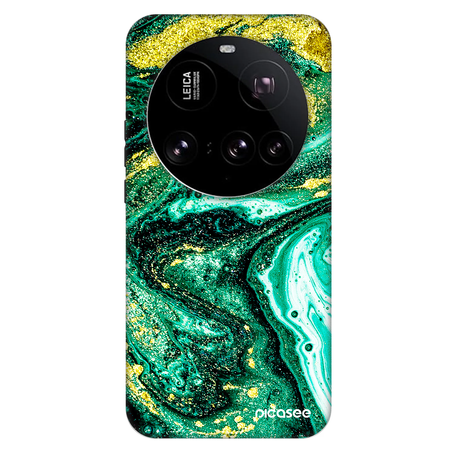 Picasee Fashion Case za Xiaomi 15 Ultra - Green Gold