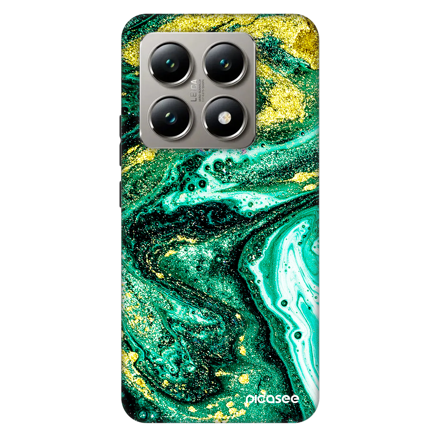 Picasee Fashion Case za Xiaomi 14T Pro - Green Gold