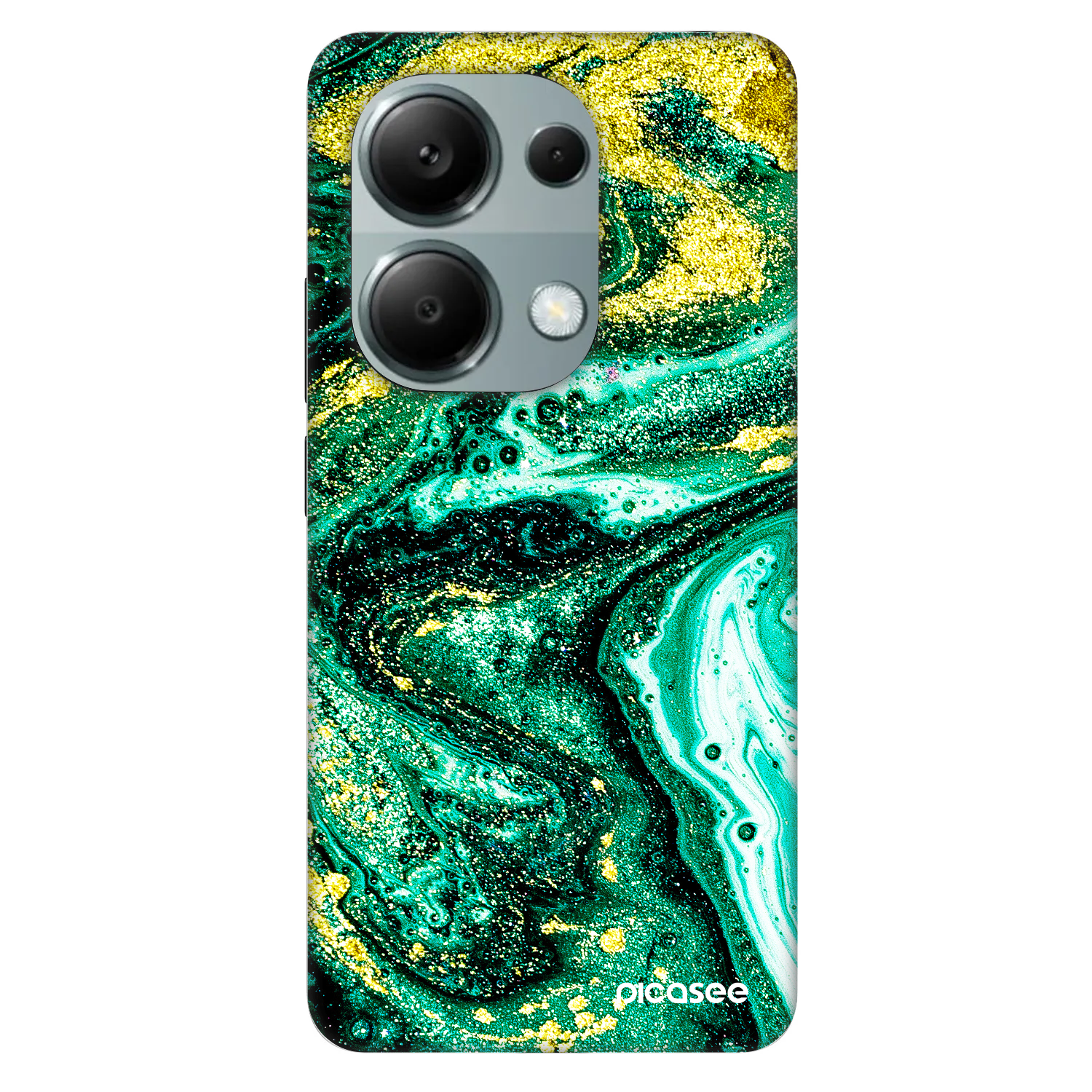 Picasee Fashion Case za Xiaomi Redmi Note 13 Pro 4G - Green Gold