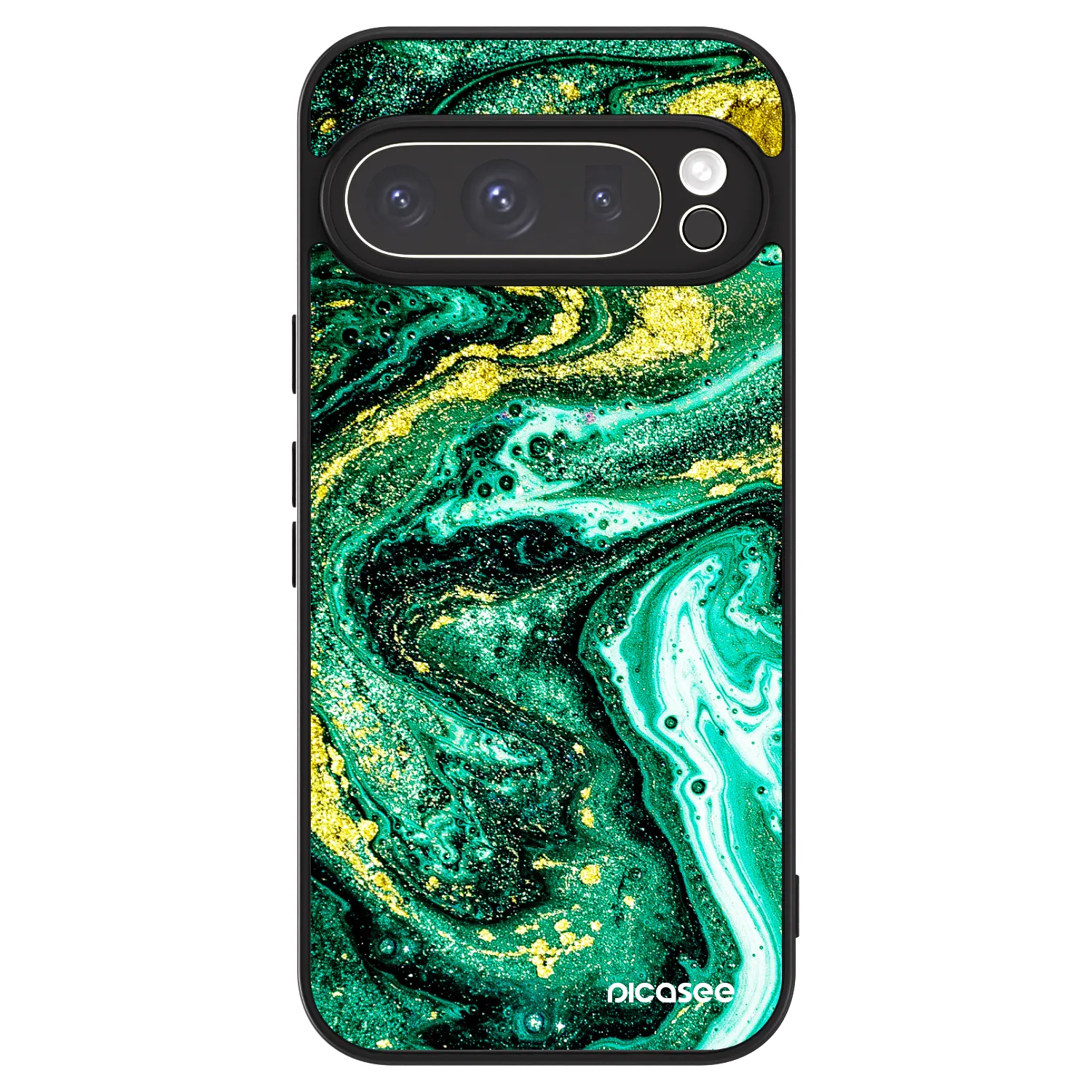 Picasee ULTIMATE CASE za Google Pixel 9 Pro XL - Green Gold
