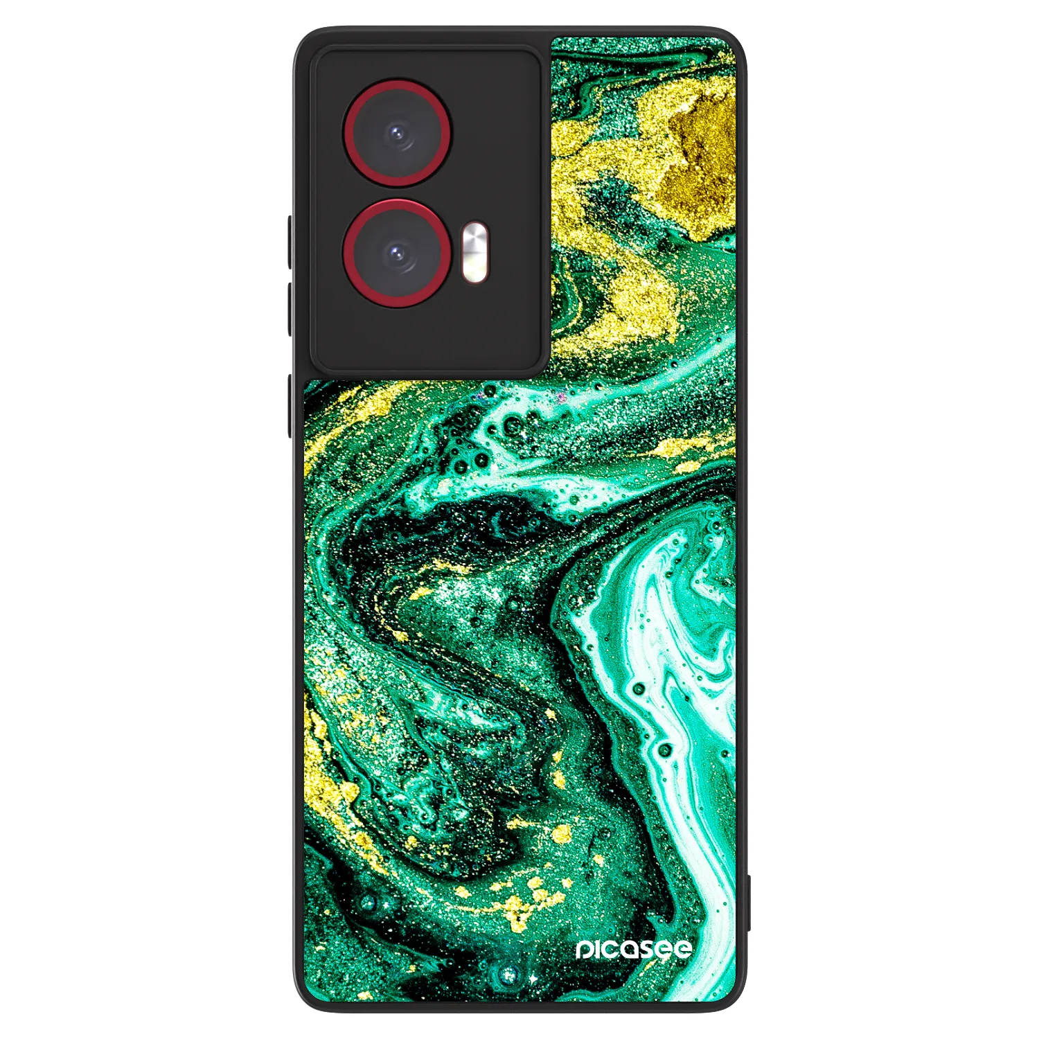 Picasee ULTIMATE CASE za Motorola Edge 50 Fusion - Green Gold