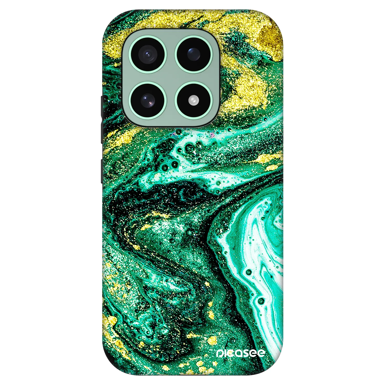 Picasee Fashion Case za Xiaomi 17 - Green Gold