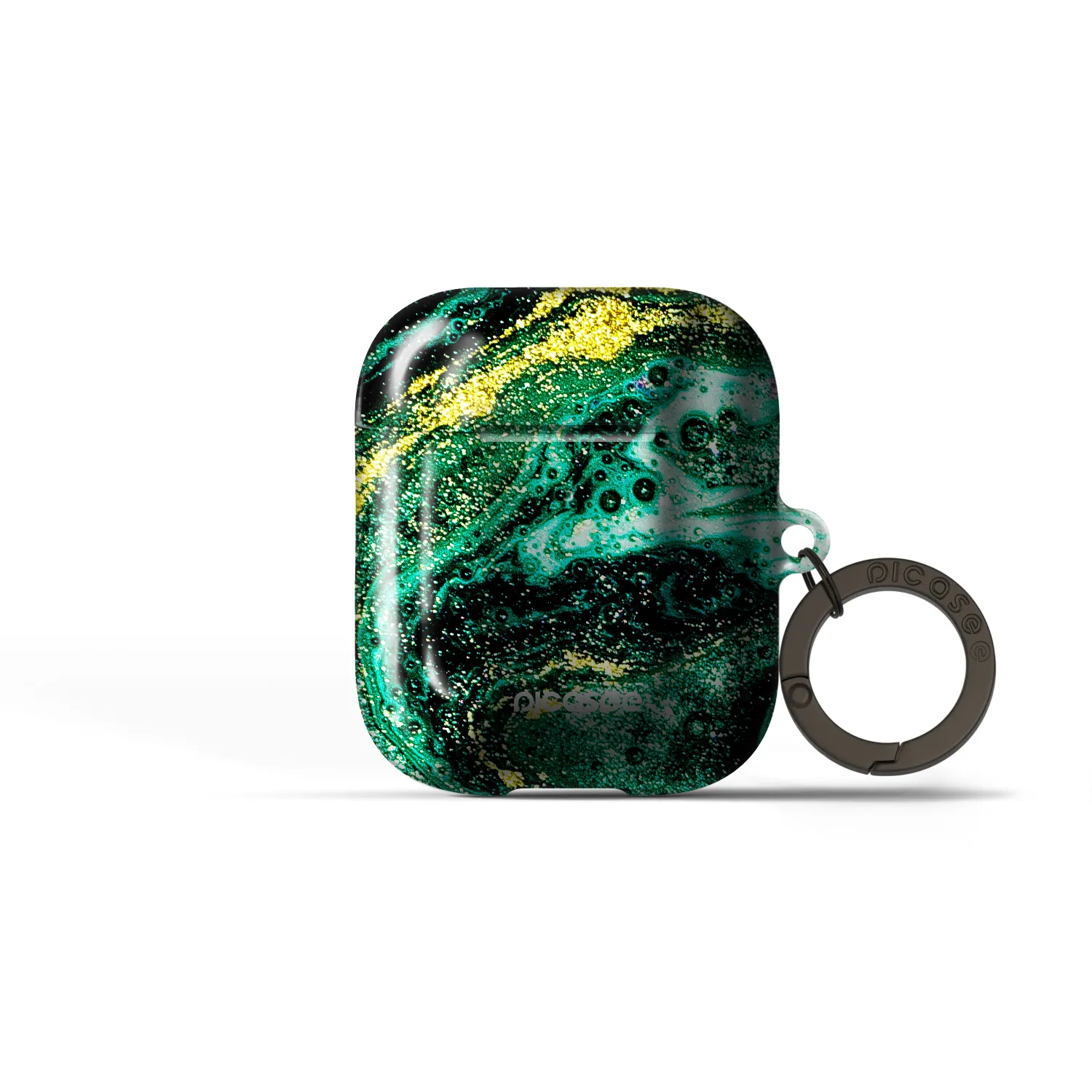 Picasee Obal pro Apple AirPods 2 - Green Gold
