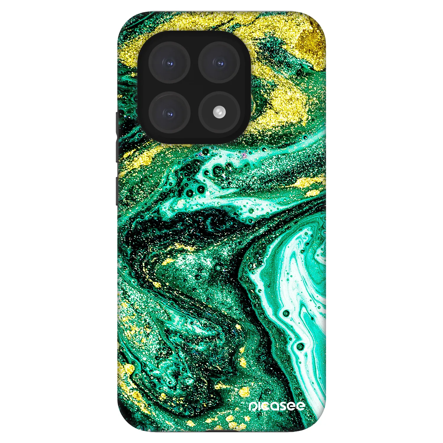 Picasee Fashion Case za Xiaomi 15T - Green Gold