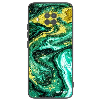 Picasee crna silikonska maskica za Xiaomi Mi 10T Lite - Green Gold