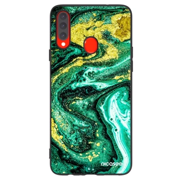 Maskica za Samsung Galaxy A20s - Green Gold