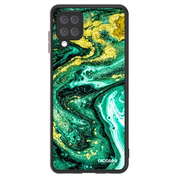 Picasee ULTIMATE CASE za Samsung Galaxy A12 A125F - Green Gold