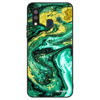 Maskica za Samsung Galaxy A40 A405F - Green Gold