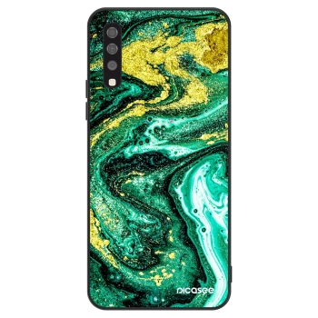 Maskica za Samsung Galaxy A70 A705F - Green Gold