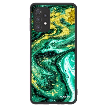 Picasee ULTIMATE CASE za Samsung Galaxy A32 5G A326B - Green Gold