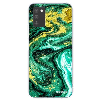 Maskica za Samsung Galaxy A03s A037G - Green Gold