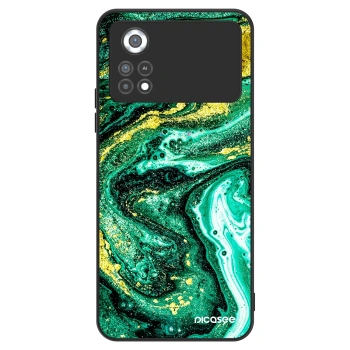 Maskica za Xiaomi Poco X4 Pro 5G - Green Gold