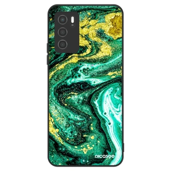 Maskica za OPPO A16s - Green Gold