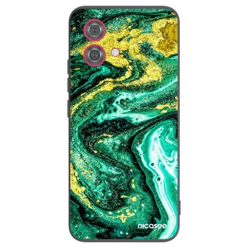 Maskica za Motorola Moto G84 5G - Green Gold