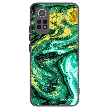 Picasee crna silikonska maskica za Xiaomi Redmi Note 12 Pro 4G - Green Gold