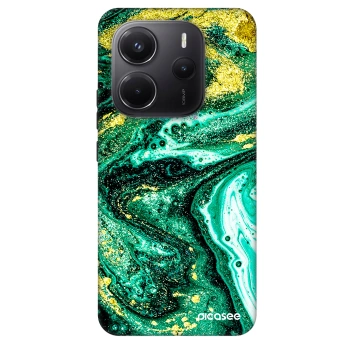 Maskica za Xiaomi Redmi Note 14 5G - Green Gold